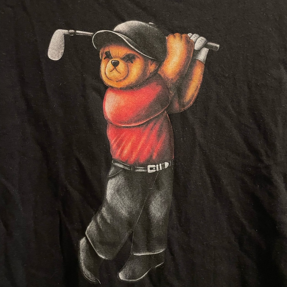 Tiger Bear tee The Dirt Label men’s shirt. Size XXL. Limited Edition made USA